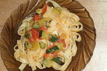 Tagliatelle se zeleninou