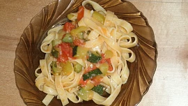 Tagliatelle se zeleninou