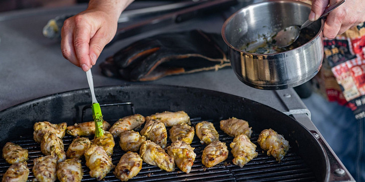 Jihoafrická kuřecí křídla piri-piri