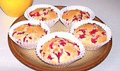 Muffiny s rybízem