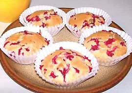 Muffiny s rybízem