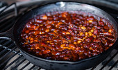 Zapečené barbecue fazole