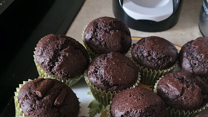 Kakaové muffiny