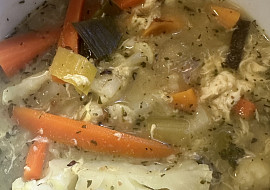 Květáková polévka podle Jitky (KVĚTÁKOVÁ ♥️)