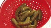 Pálivé okurky s chilli papričkami