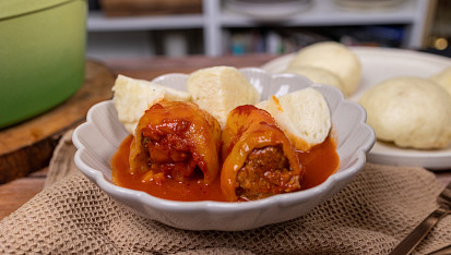 Plněné papriky podle Jana Punčocháře