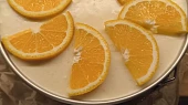 Pomerančový cheesecake