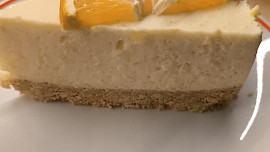 Pomerančový cheesecake