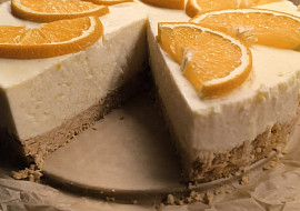 Pomerančový cheesecake