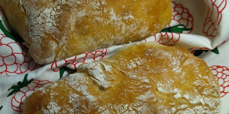 Ciabatta bez hnětení