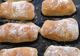 Ciabatta bez hnětení