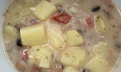 Fazolová kyselá polévka (Fazolova ♥️)