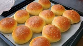 Hamburgerové bulky (včetně celozrnné varianty)