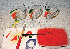 Melounový sorbet