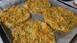 Wrapy ze strouhané zeleniny