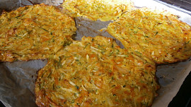 Wrapy ze strouhané zeleniny