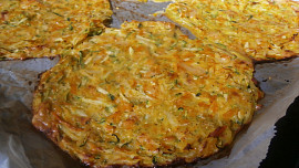 Wrapy ze strouhané zeleniny