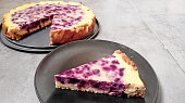 Cheesecake s borůvkami
