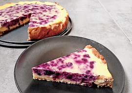 Cheesecake s borůvkami