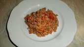 Bulgur s mletým masem a rajčaty (Bulgur s mletým masem a rajčaty)