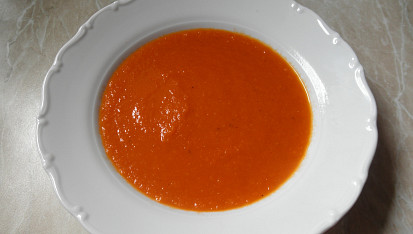 Hustá mrkvovo-rajčatová polévka, Hustá mrkvovo rajčatová polévka