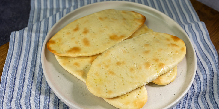 Indické placky naan