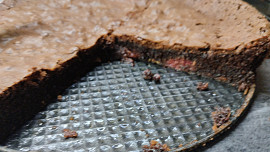 Malinové brownies