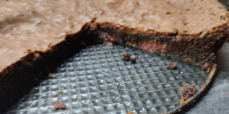Malinové brownies