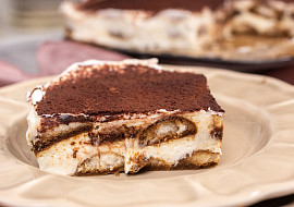 Tiramisu z pomazánkového másla