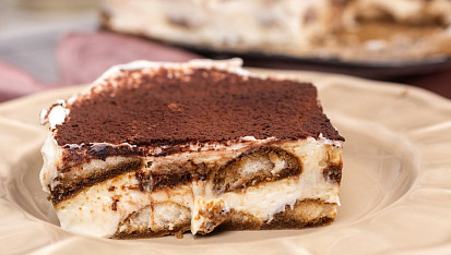 Tiramisu z pomazánkového másla