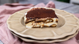 Tiramisu z pomazánkového másla