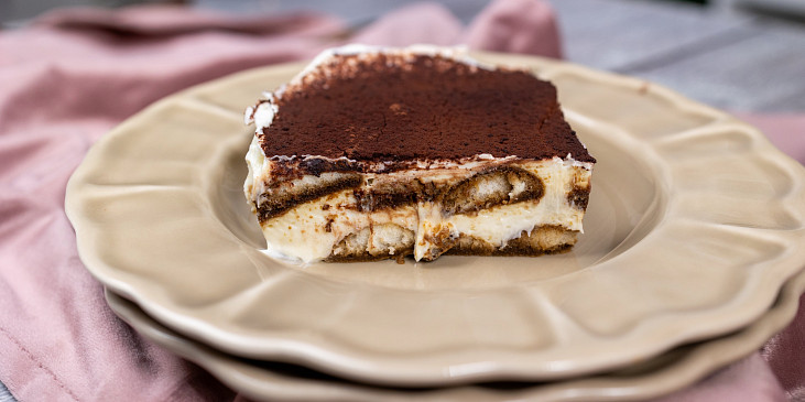 Tiramisu z pomazánkového másla