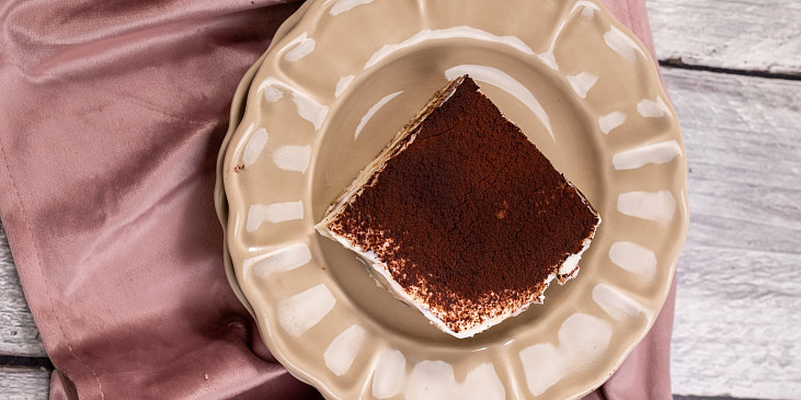 Tiramisu z pomazánkového másla