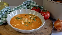 Italská rajčatová polévka