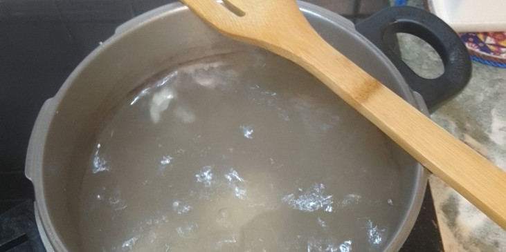 Meruňkové knedlíky plněné oříškovým máslem, citrónový sorbet