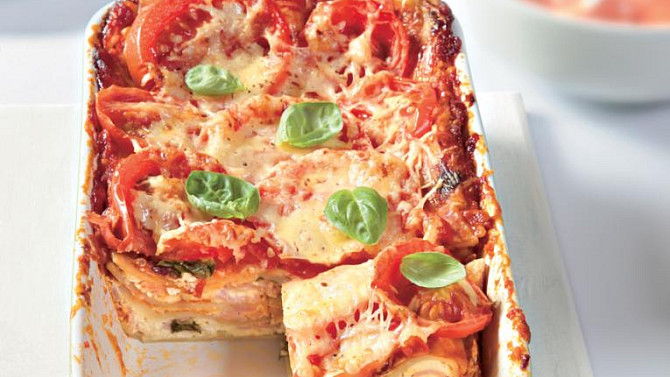 Rajčatové lasagne