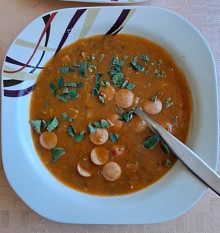 Čočková polévka