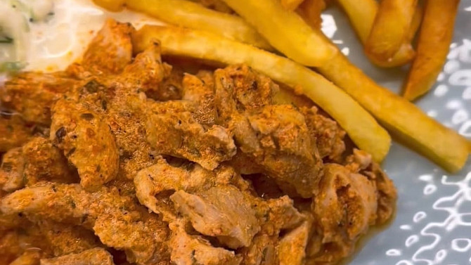 Domácí kuřecí gyros
