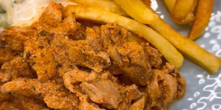 Domácí kuřecí gyros