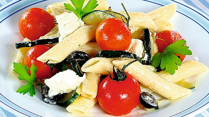 Penne s cuketou