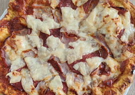 Pizza bez droždí