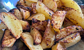 Brambory pečené v horkovzdušné fritéze