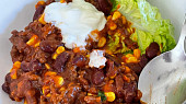 Chilli corne carne po Koutnicku (Koutníkovo carne)