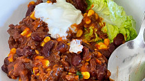 Chilli corne carne po Koutnicku
