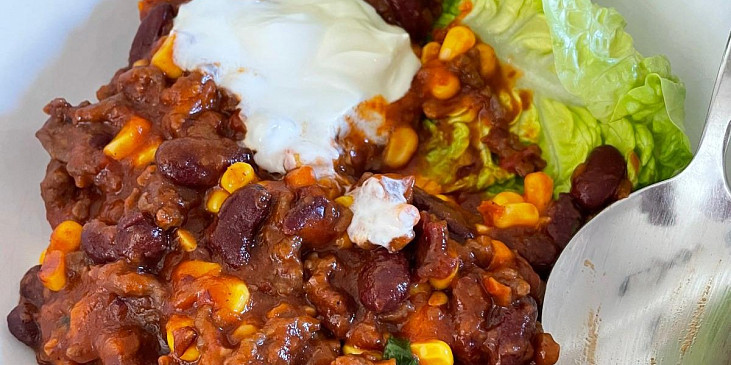 Chilli corne carne po Koutnicku (Koutníkovo carne)