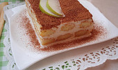Hruškové tiramisu