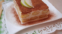 Hruškové tiramisu