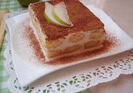 Hruškové tiramisu