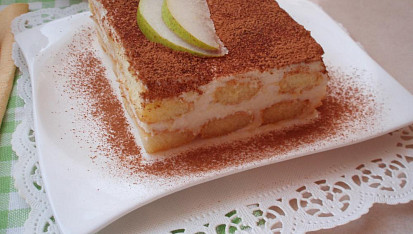 Hruškové tiramisu