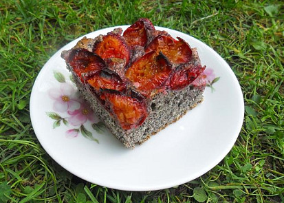 Veganský makovec